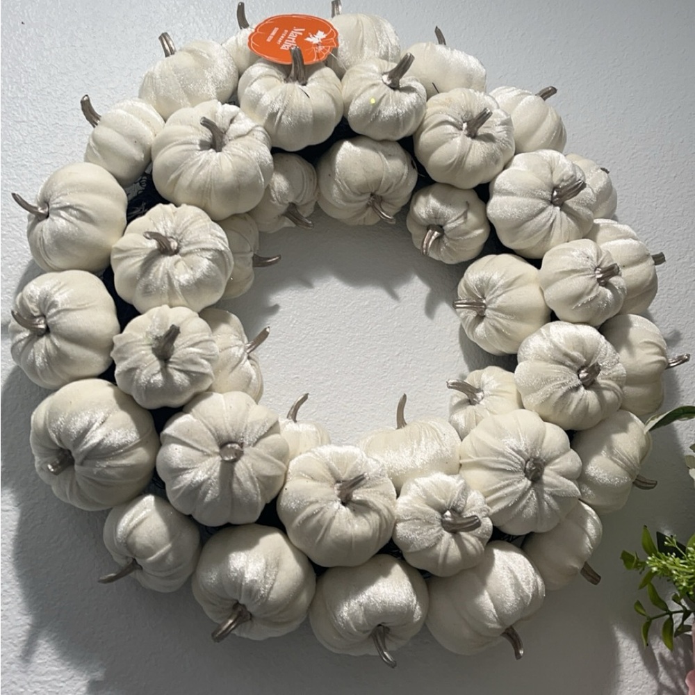 Pumpkin wreath